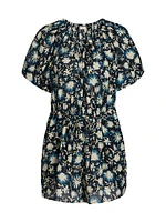 Valeria Printed Coverup Romper