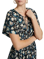 Valeria Printed Coverup Romper