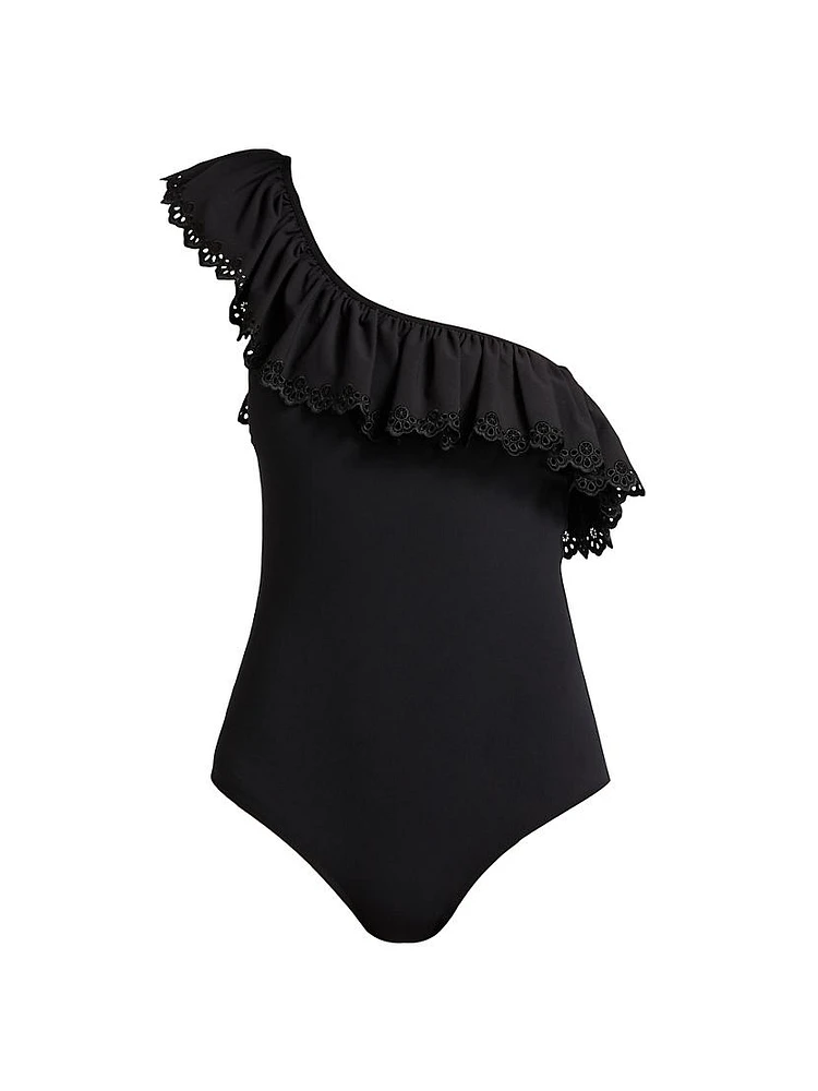 Solara Maillot One-Shoulder One-Piece Swimsuit