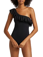 Solara Maillot One-Shoulder One-Piece Swimsuit
