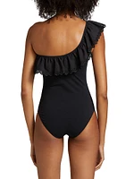 Solara Maillot One-Shoulder One-Piece Swimsuit