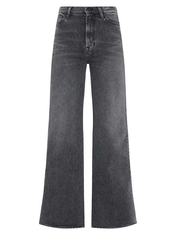 Jo Ultra High-Rise Stretch Wide-Leg Jeans
