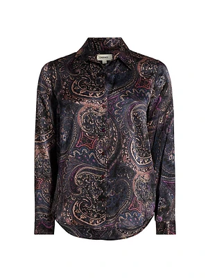 Tyler Paisley Silk Blouse