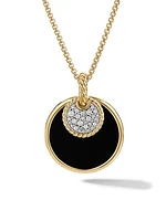 Elements Convertible Pendant Necklace in 18K Yellow Gold