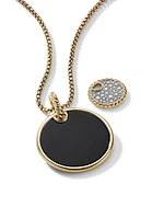 Elements Convertible Pendant Necklace in 18K Yellow Gold