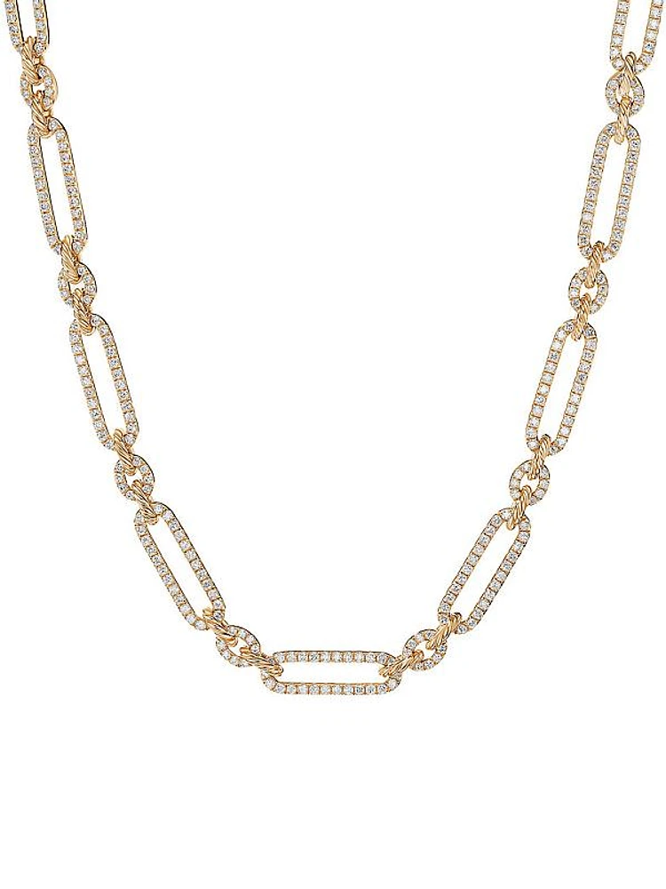 Lexington Chain Necklace in 18K Yellow Gold