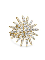 Starburst Ring 18K Yellow Gold