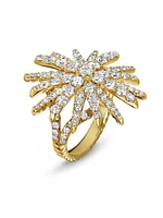 Starburst Ring 18K Yellow Gold