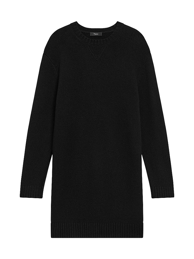 Wool-Blend Jersey-Knit Sweaterdress
