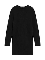Wool-Blend Jersey-Knit Sweaterdress
