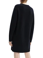 Wool-Blend Jersey-Knit Sweaterdress