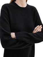 Wool-Blend Jersey-Knit Sweaterdress