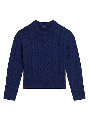 Aran Wool-Cashmere Sweater