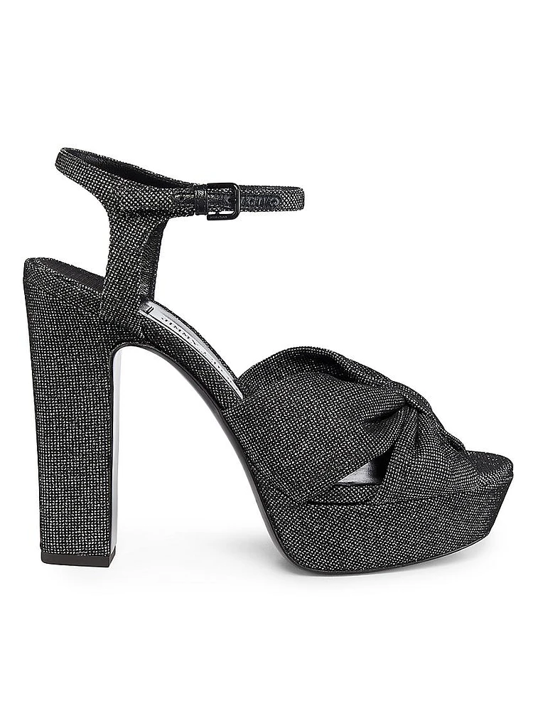 Heloise 120MM Glitter Platform Sandals