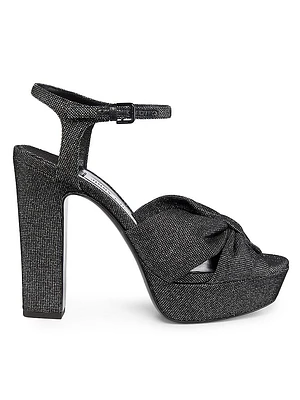 Heloise 120MM Glitter Platform Sandals