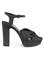 Heloise 120MM Glitter Platform Sandals