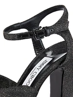 Heloise 120MM Glitter Platform Sandals