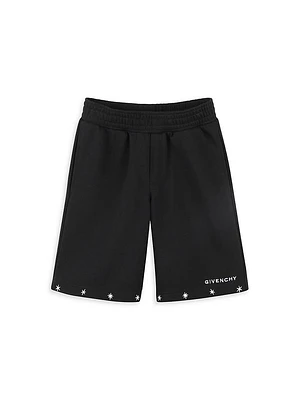 Little Boy's & Embroidered Stars Shorts