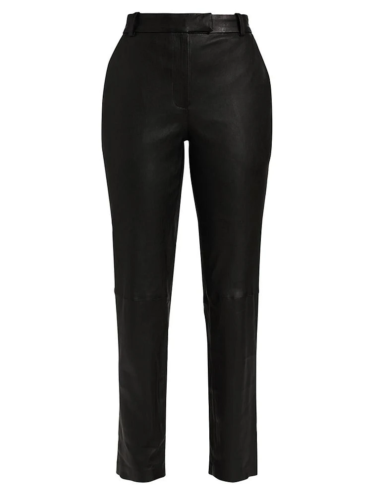 Sophia Leather CropPants