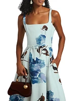 Sorelle Floral Hourglass Maxi Dress