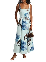 Sorelle Floral Hourglass Maxi Dress