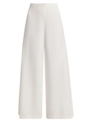 Stevie High-Rise Wide-Leg Pants