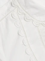 Ariane Tie-Waist Cotton Shirtdress