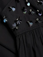 Harlan Beaded Cotton Maxi Dress