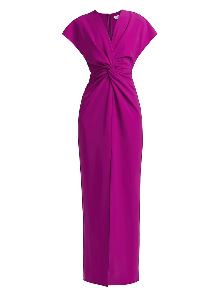 Jackie Twist-Front Gown