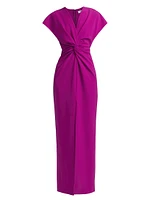Jackie Twist-Front Gown