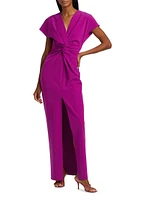 Jackie Twist-Front Gown