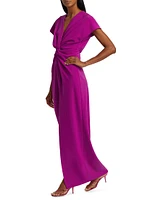 Jackie Twist-Front Gown
