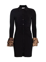 Arden Ruched Minidress