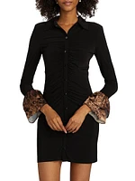 Arden Ruched Minidress