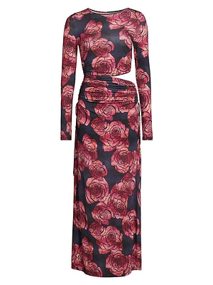 Shia Rose Jersey Maxi Dress