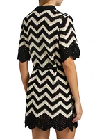 Jacinta Chevron Minidress