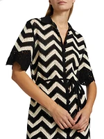Jacinta Chevron Minidress