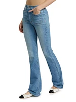 Beverly High-Rise Skinny Flare Jeans
