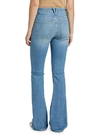 Beverly High-Rise Skinny Flare Jeans