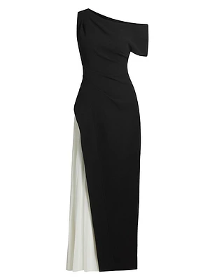 Sudden Two-Tone Maxi Dress