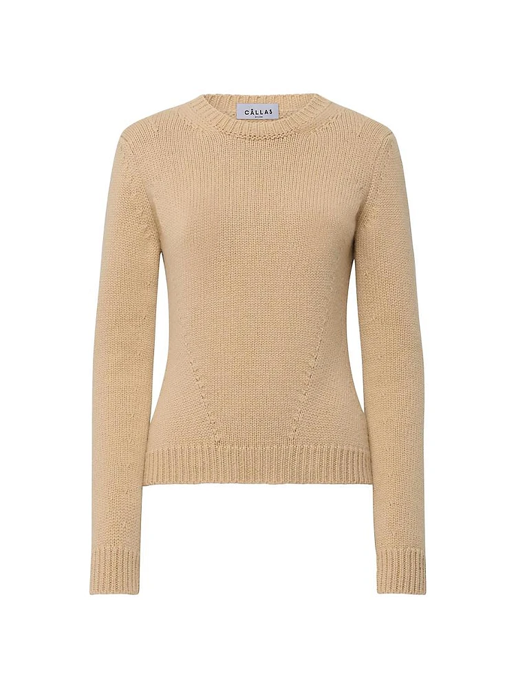 Jeanne Long Sleeve Crewneck Sweater