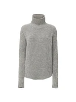 Barrie Long Sleeve Turtleneck Ribbed Sweater