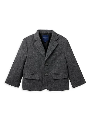 Little Boy's & Herringbone Suit Set