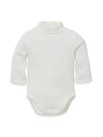 Baby Boy's Bodysuit & Embroidered Corduroy Overalls Set