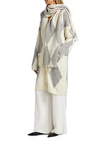 Wool & Cashmere Diamond Cardigan