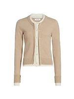 Wool & Cashmere Layered Cardigan