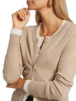 Wool & Cashmere Layered Cardigan