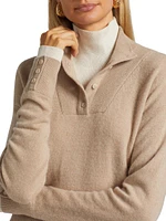 Wool & Cashmere Layered Sweater