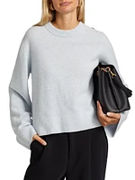 Cashmere Utility Crewneck Sweater