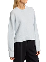 Cashmere Utility Crewneck Sweater